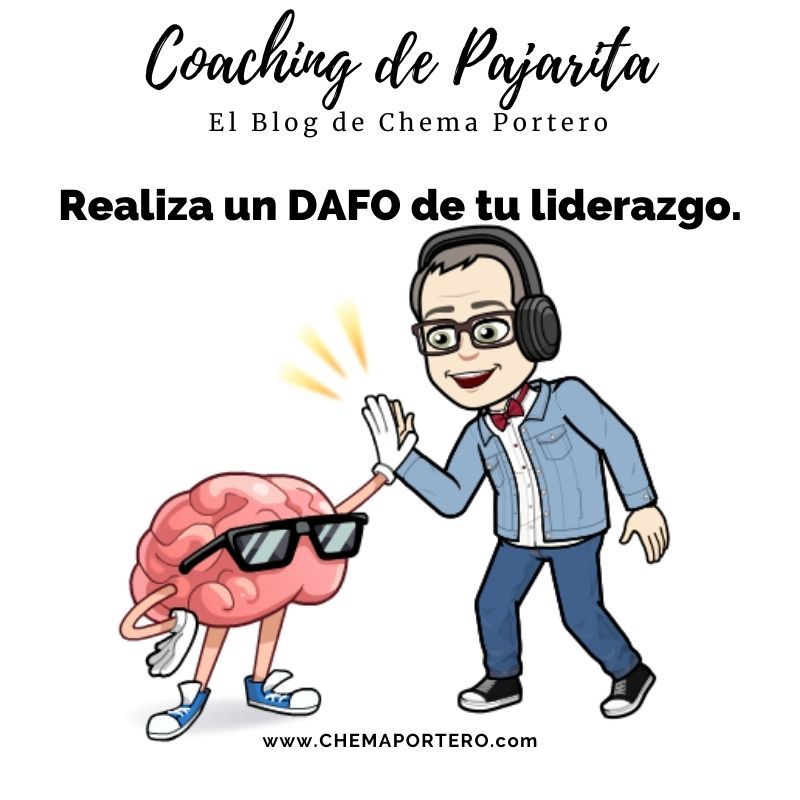 Realiza un DAFO de tu liderazgo.